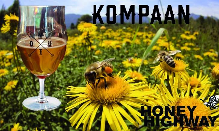 Kompaan WannaBee bier banner